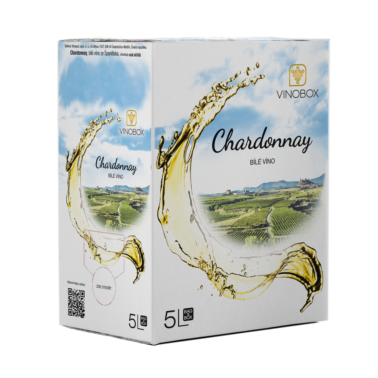 VINOBOX VINOSPOL Chardonnay 4 x 5 l BiB