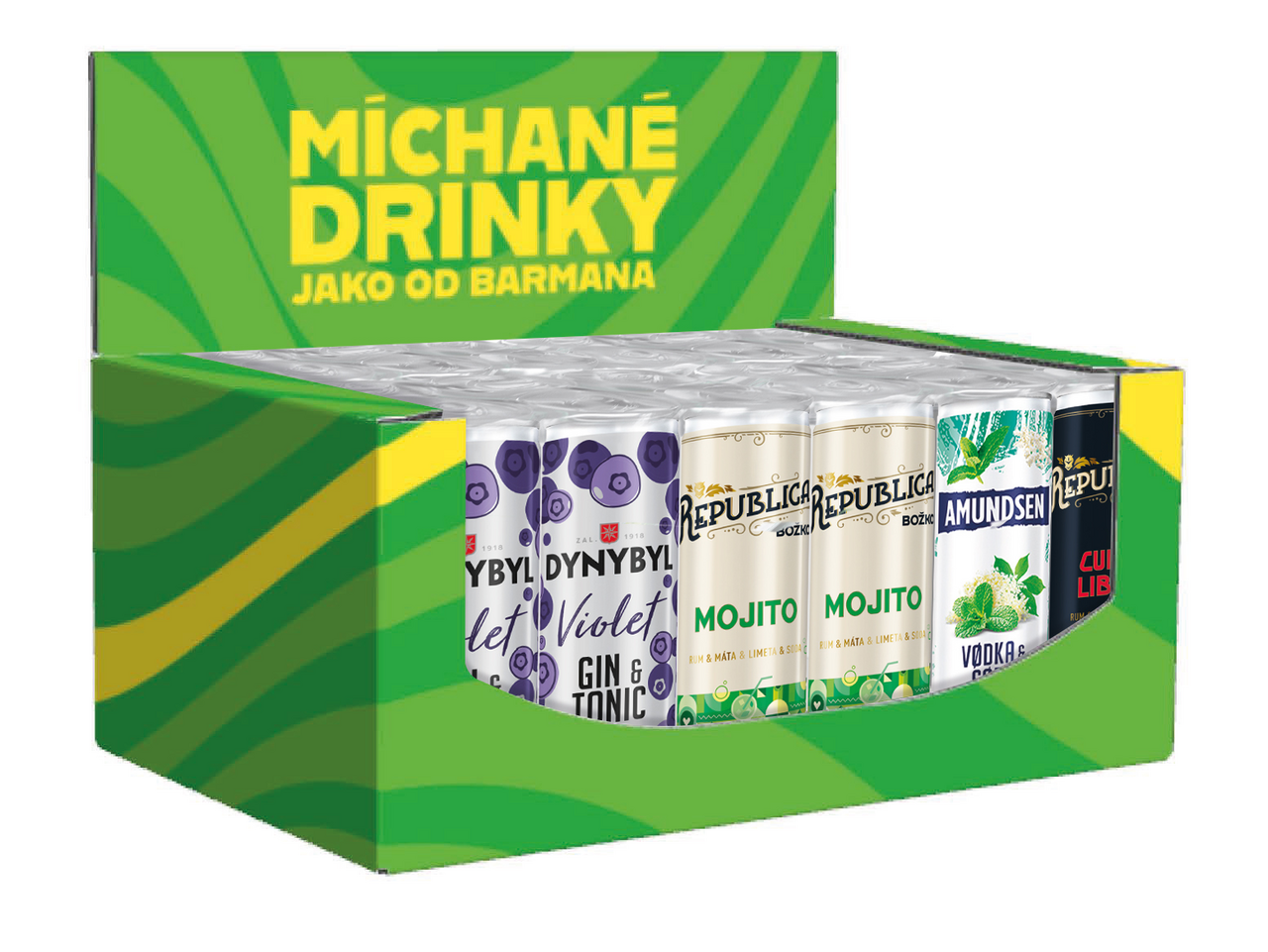 BOŽKOV Ready to Drink Mix 6 % 24 x 250 ml