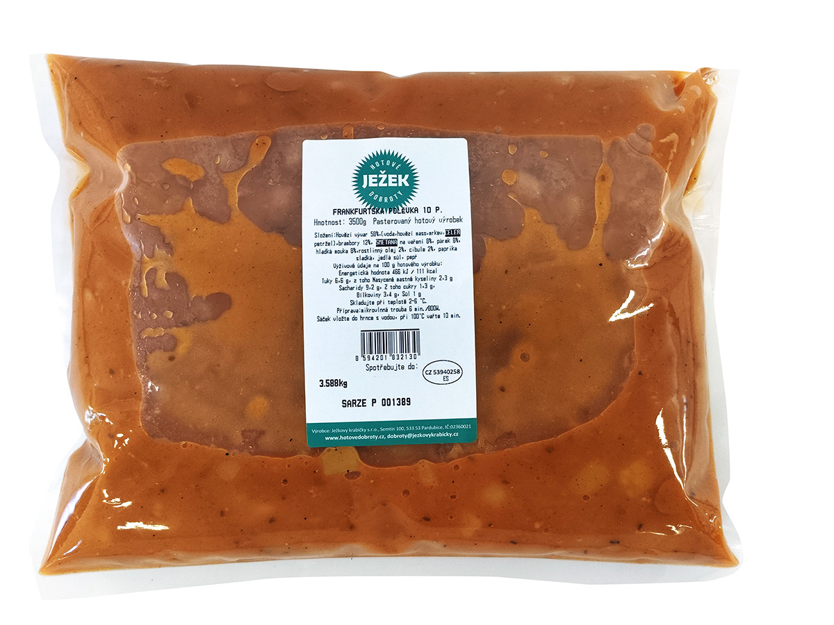 Frankfurtská polévka chlaz. 3,5 kg