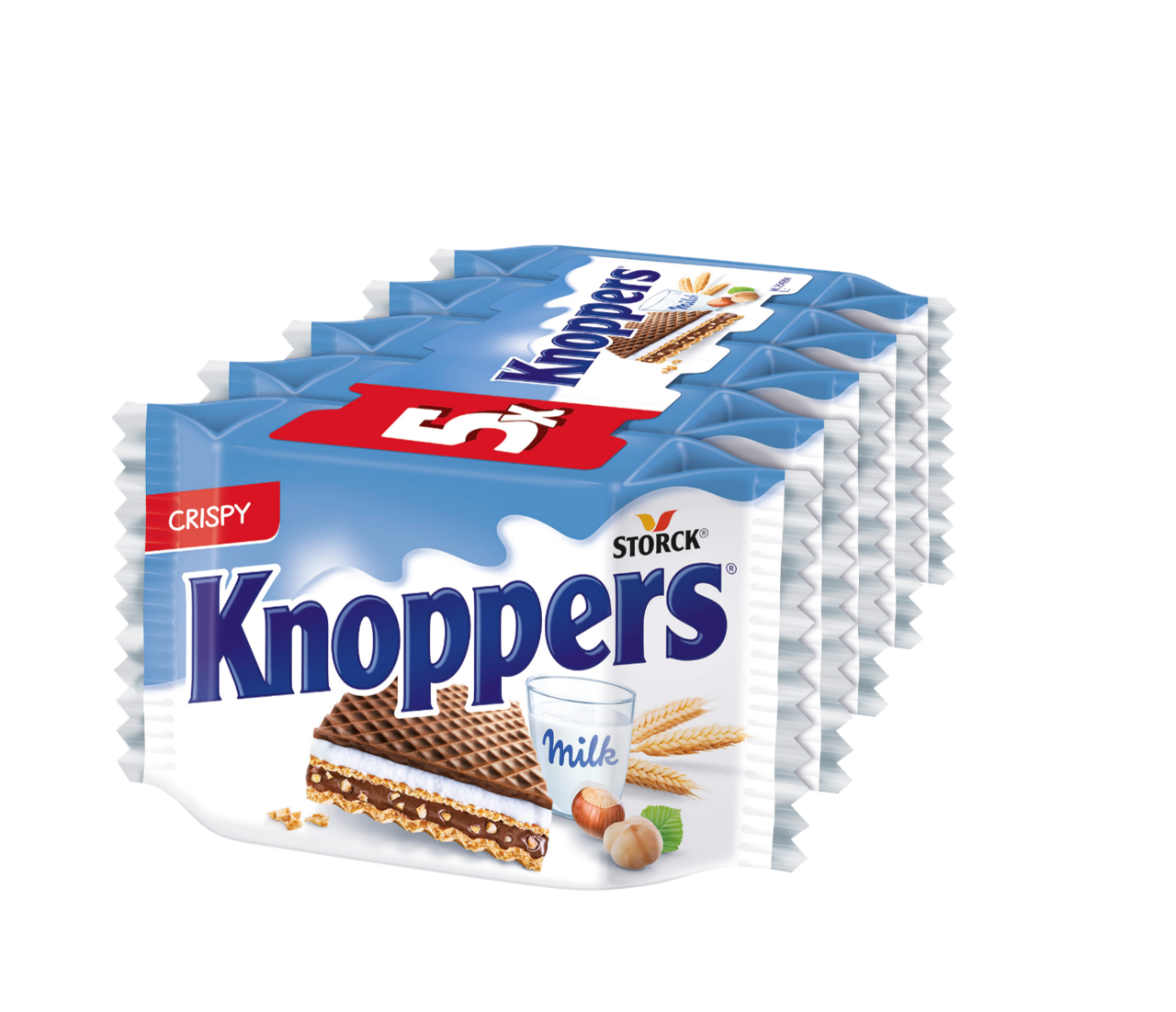 Knoppers 5 x 25 g