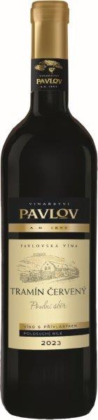 PAVLOV Tramín červený pozdní sběr 6 x 750 ml