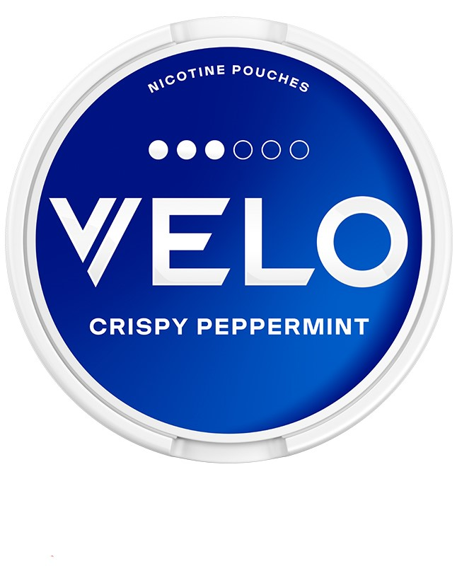 VELO Crispy Pepperming 10,9 mg kolek R sáčky 5 ks