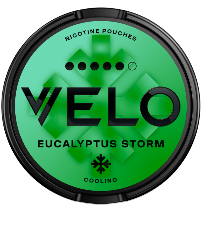 VELO Eucalyptus Storm 10,9 mg kolek R sáčky 5 ks