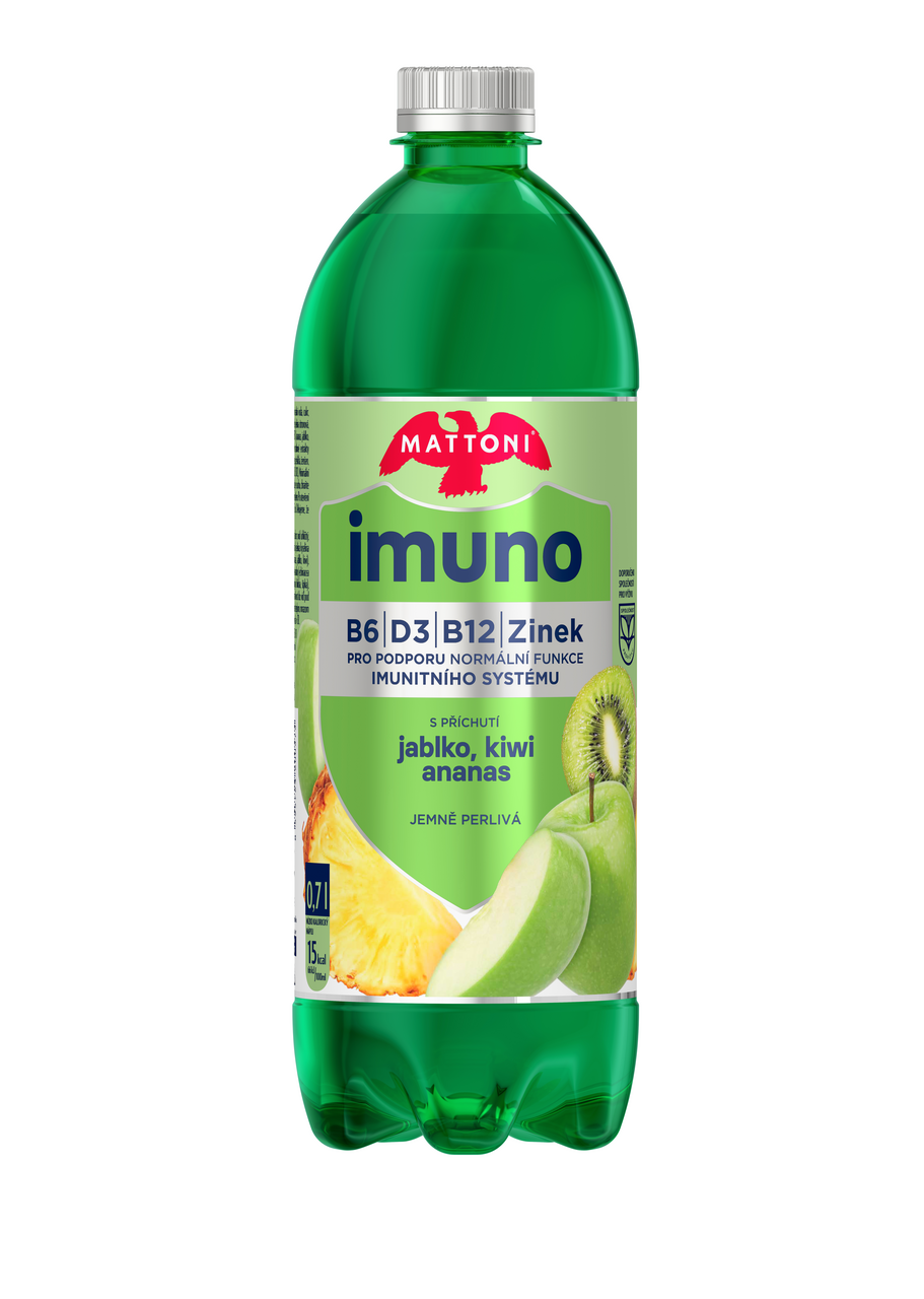 MATTONI Imuno jablko kiwi ananas 700 ml
