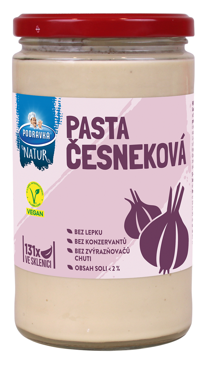 PODRAVKA Pasta kořenící česneková 680 g