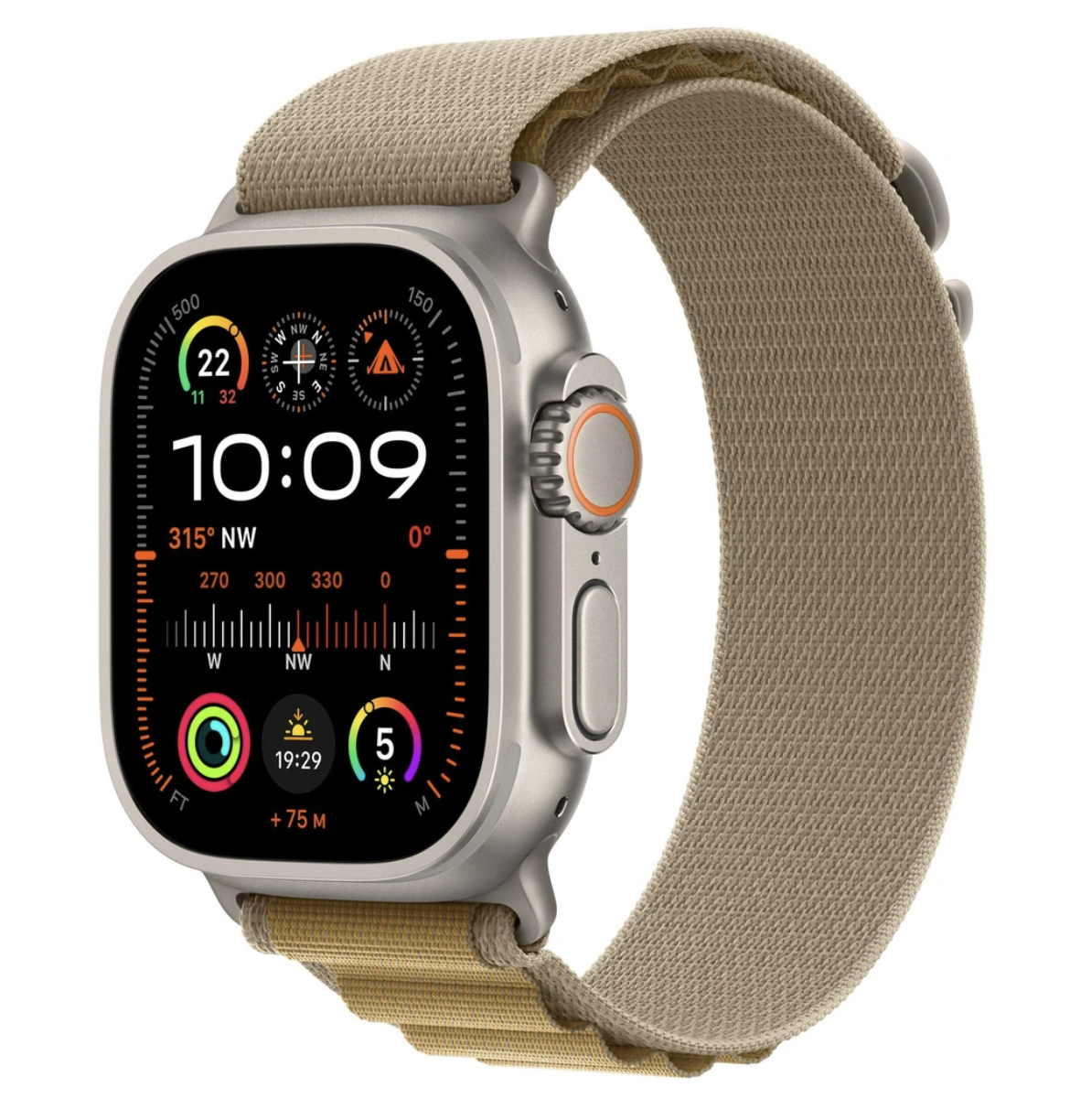 Apple Watch Ultra 2 49 mm Nat titan 1 ks