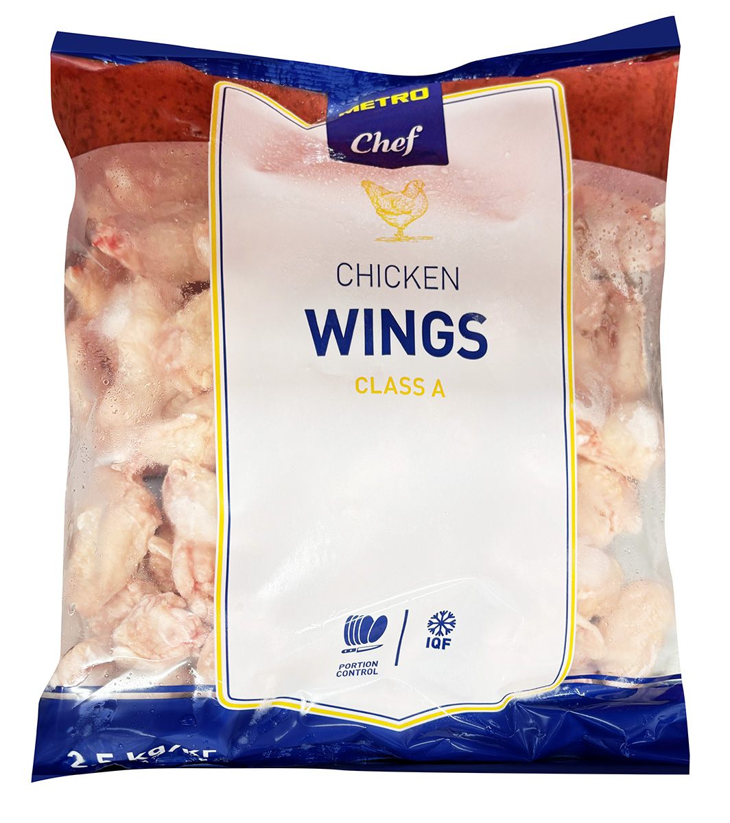 METRO Chef Kuřecí křídla individuálně rychle zmraz. (IQF) mraž. 2,5 kg