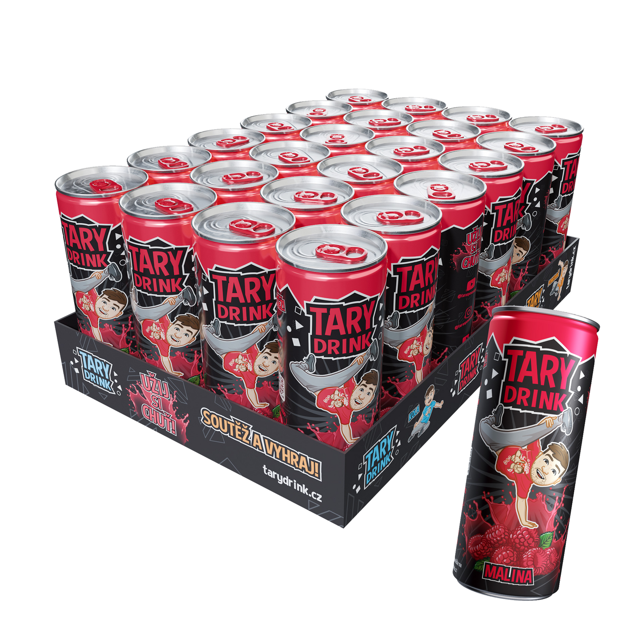 TARY DRINK Malina 24 x 250 ml