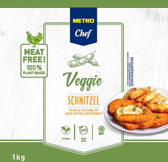 METRO Chef Veggie řízky individuálně rychle zmraz. (IQF) mraž. 1 ks