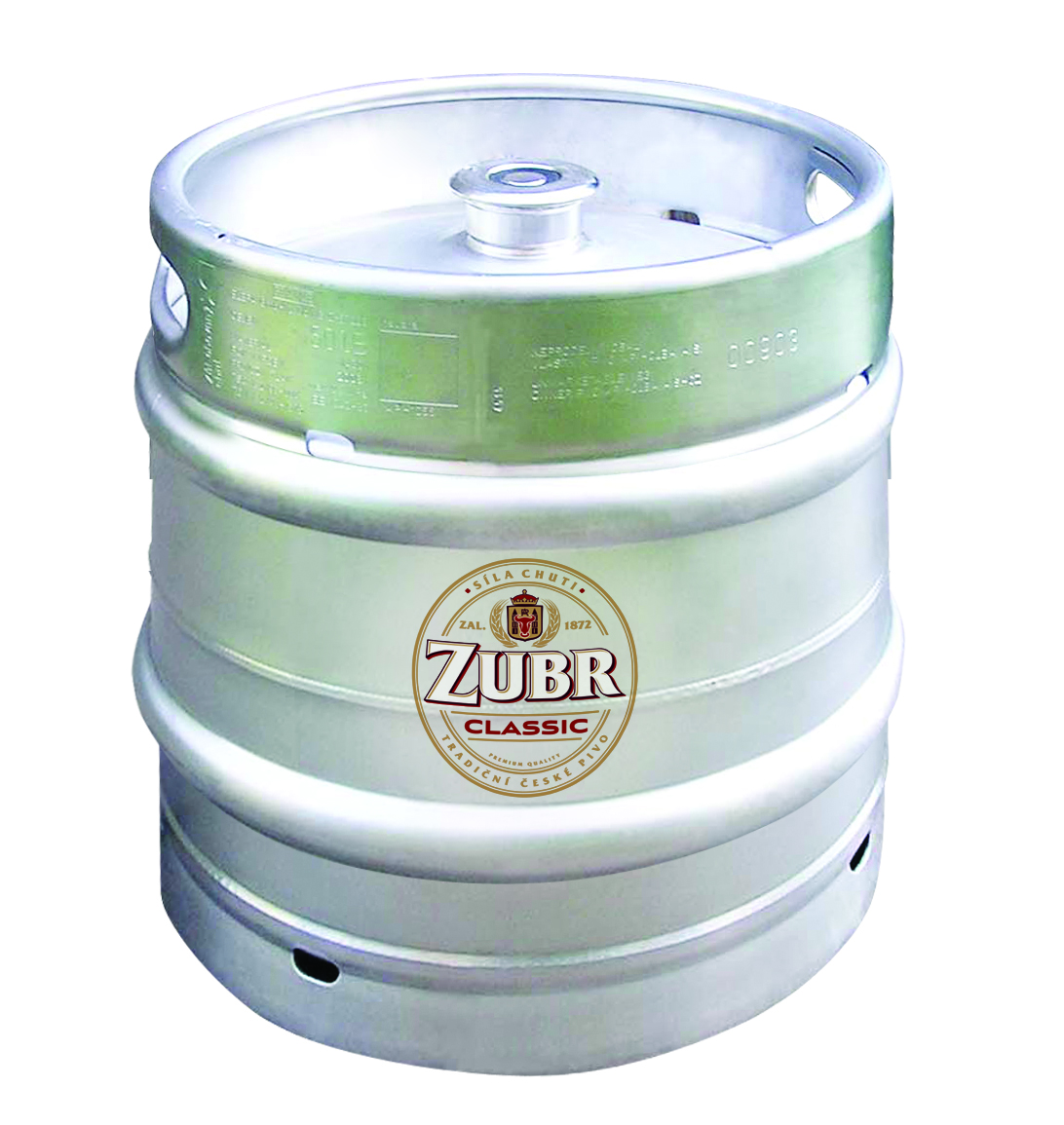 ZUBR Classic 10 pivo 30 l KEG