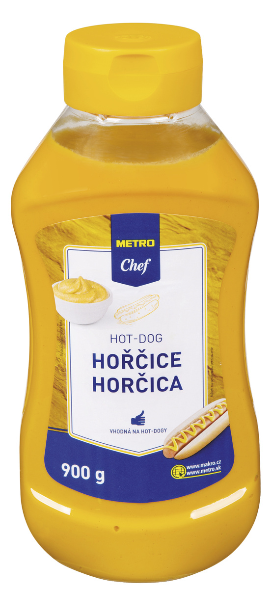 METRO Chef Hot Dog hořčice 900 g