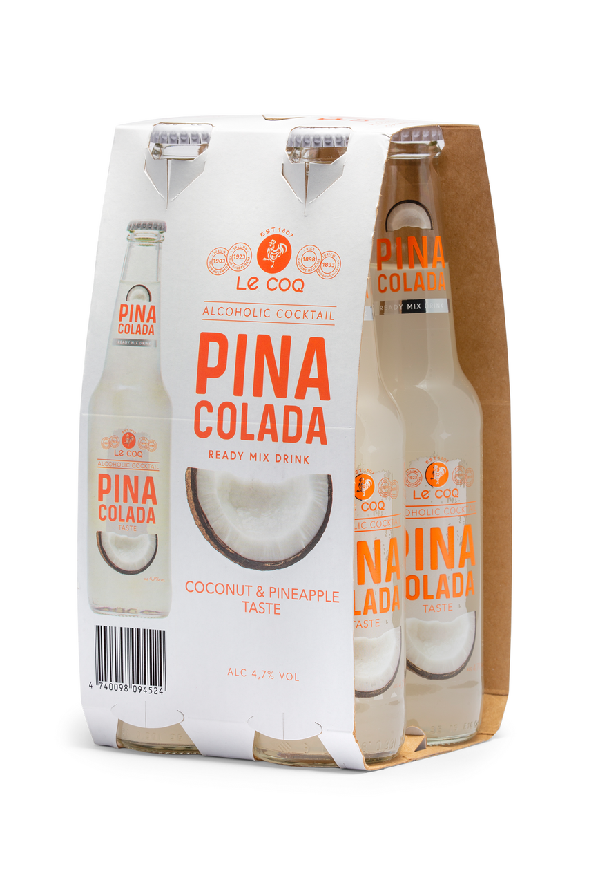 Le COQ Pina Colada 4,7 % 4 x 330 ml
