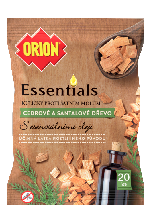Orion Kuličky proti molům santalové dřevo 20 ks