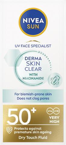 NIVEA SUN Derma Skin Care pleťový krém OF50 40 ml