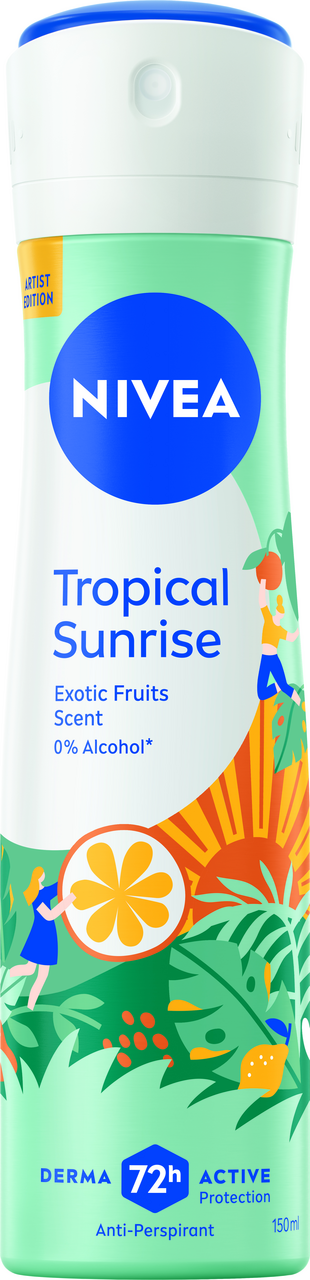 NIVEA Tropical Sunrise Antiperspirant 150 ml