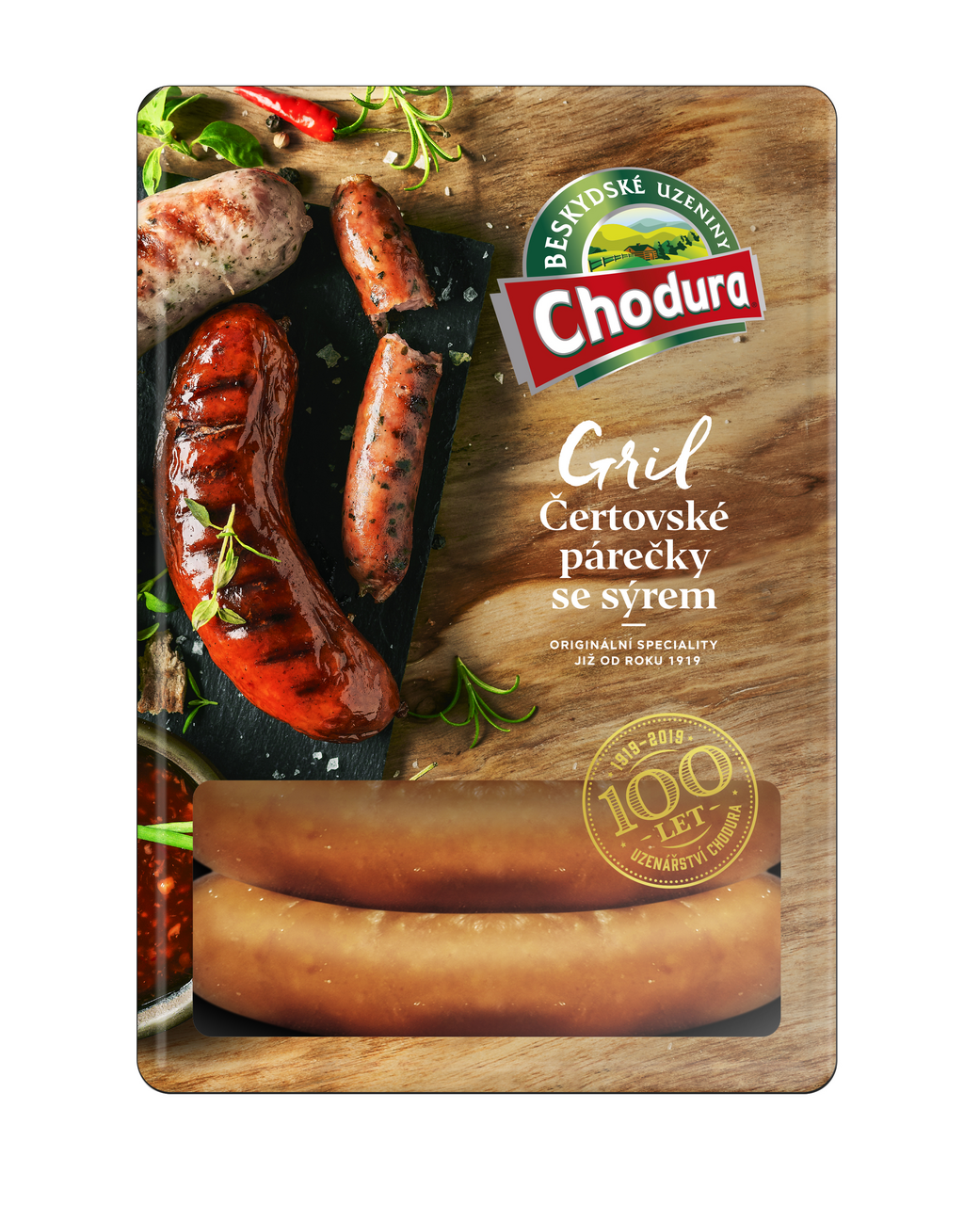 Chodura Párečky na gril čertovské chlaz. 270 g
