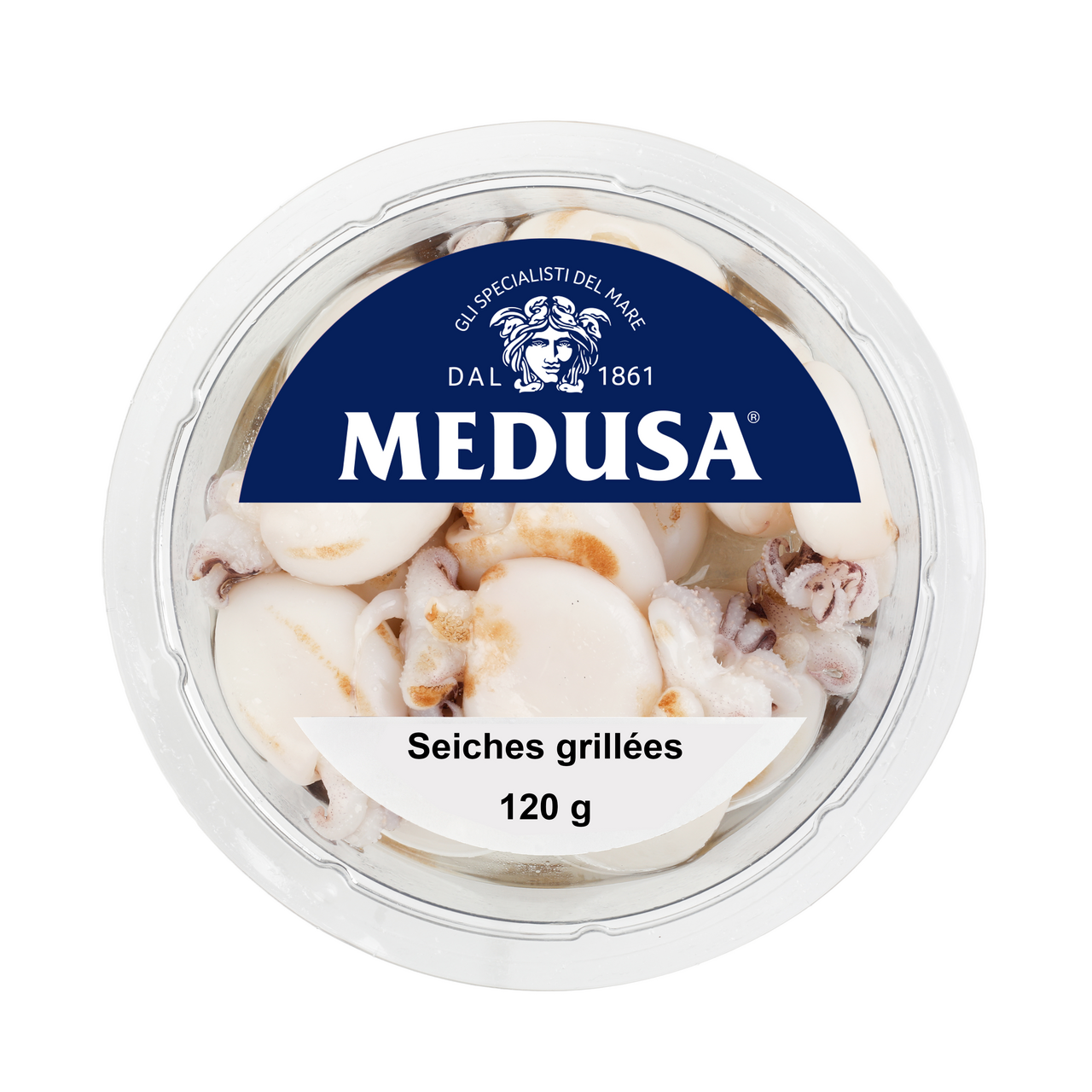 MEDUSA Sépie v oleji (pevný podíl 95 g) chlaz. 120 g