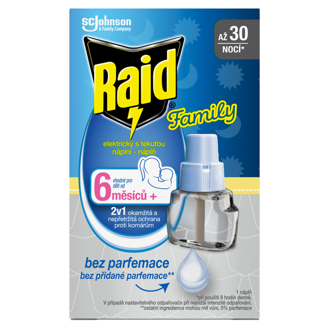 Raid Family 30 dní náhradní náplň 1 ks