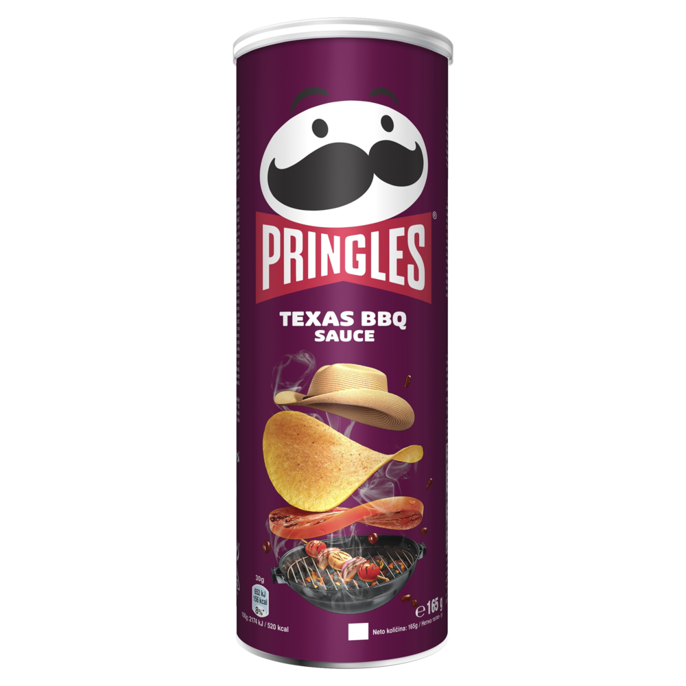 PRINGLES Texas BBQ 165 g