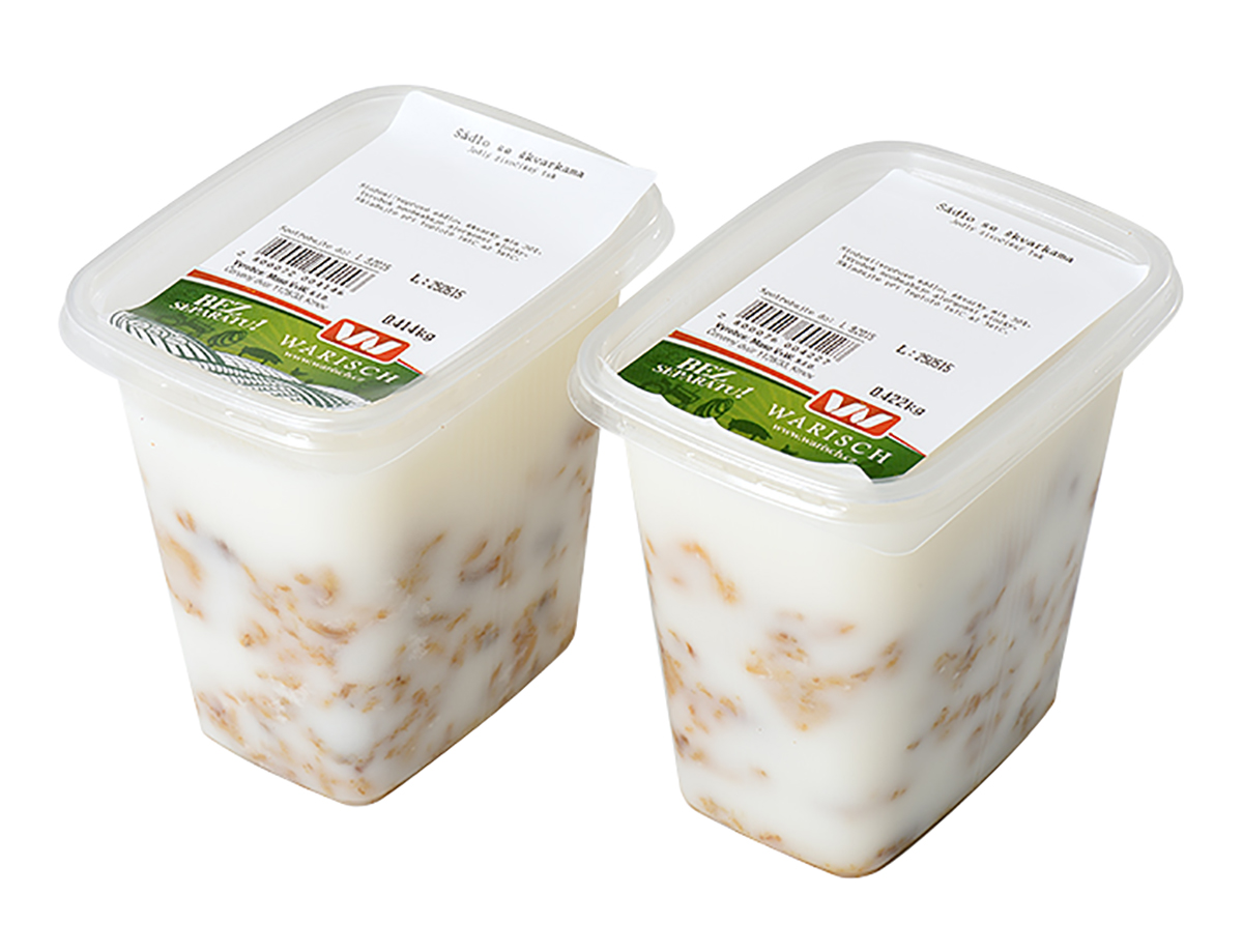 Sádlo se škvarkami chlaz. cca 0,3 kg