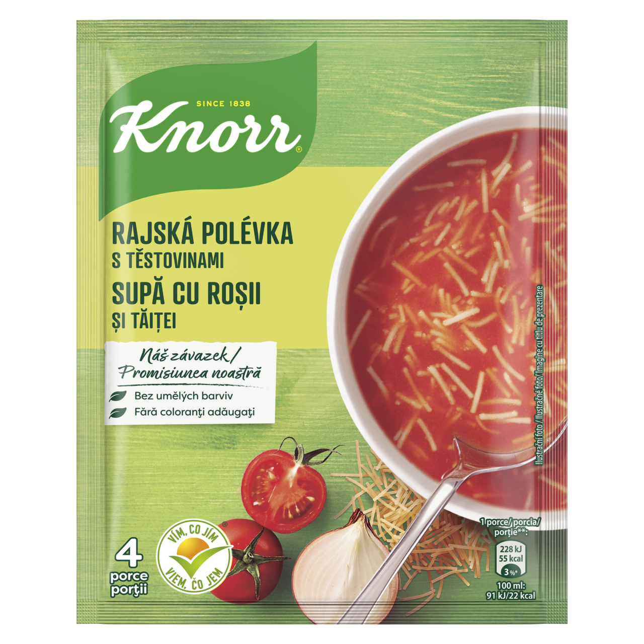 Knorr Polévka rajská s těstovinami 67 g