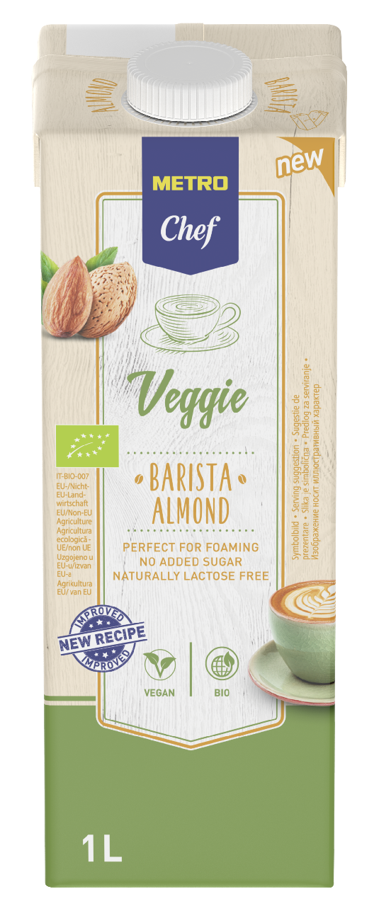METRO Chef Nápoj BIO barista mandlový 1 l