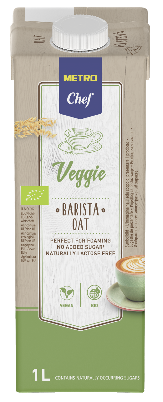 METRO Chef Nápoj BIO barista ovesný 1 l