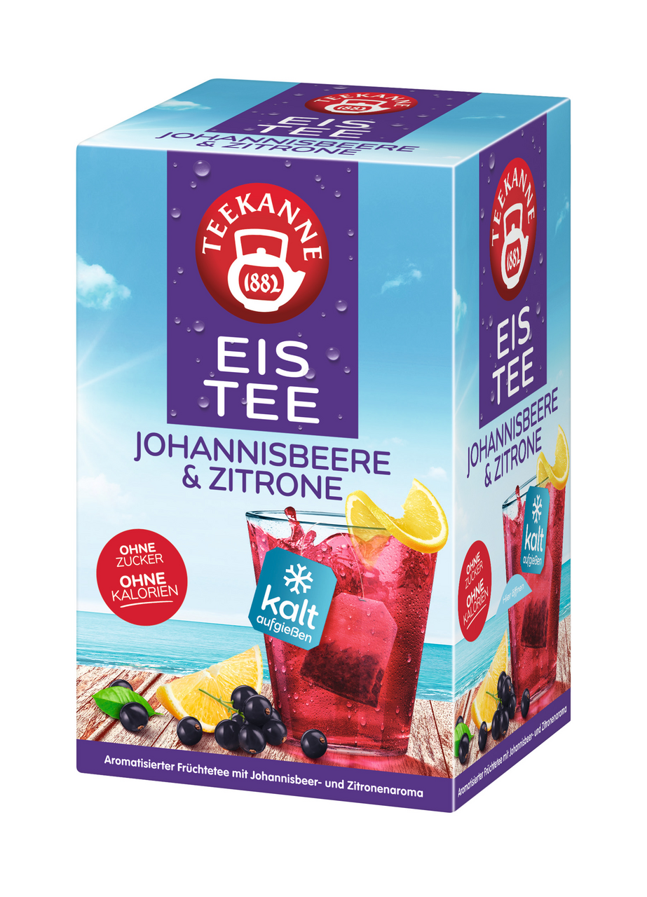 TEEKANNE Eistee černý rybíz citrón 45 g