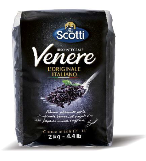 Riso Scotti Vener Black rýže 2 kg