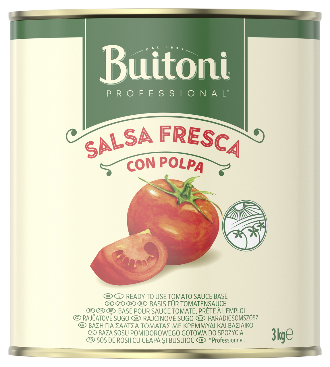 Buitoni rajčata drcená 3 kg