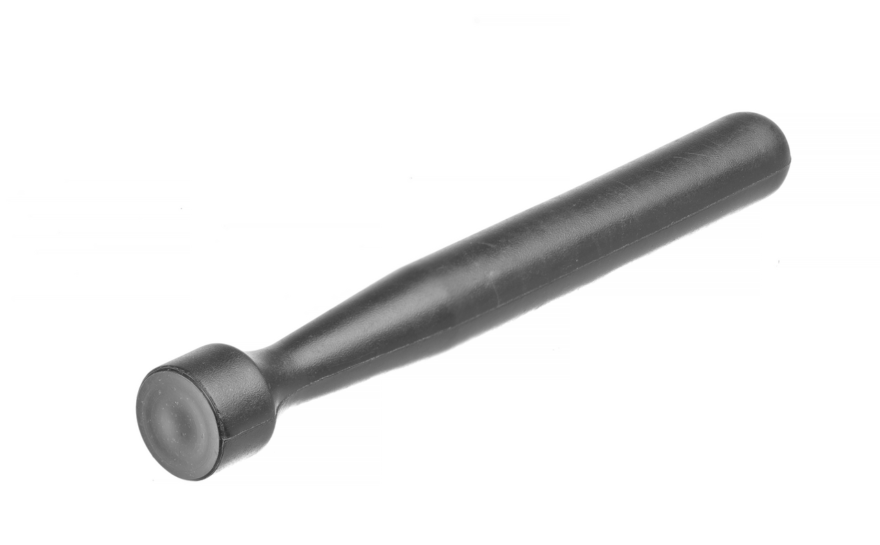 Tlouček FLAT 10 cm polypropylen černý 1 ks