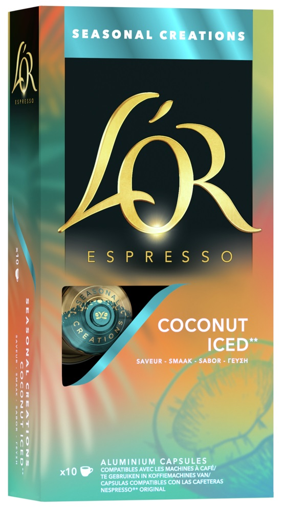 L'OR Espresso Coconut Iced kapsle kávové 52 g
