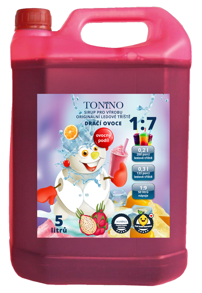 TONINO Tříšť ledová dračí ovoce 5 l