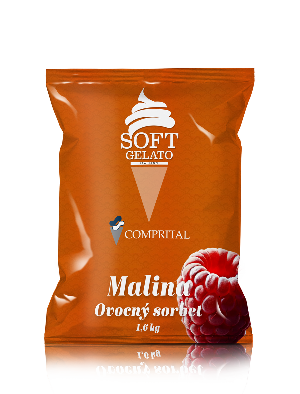 COMPRITAL Sorbet příchuť malina 1,6 kg
