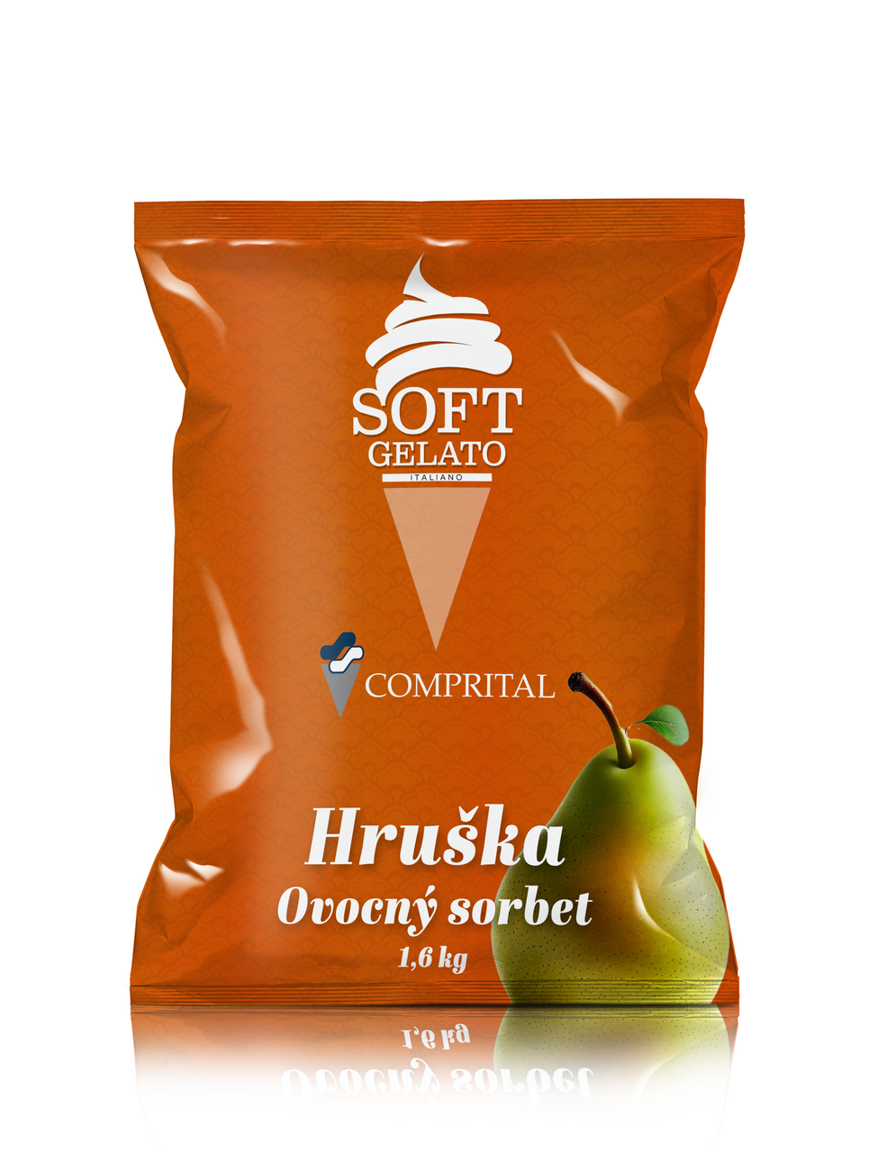 COMPRITAL Sorbet příchuť hruška 1,6 kg