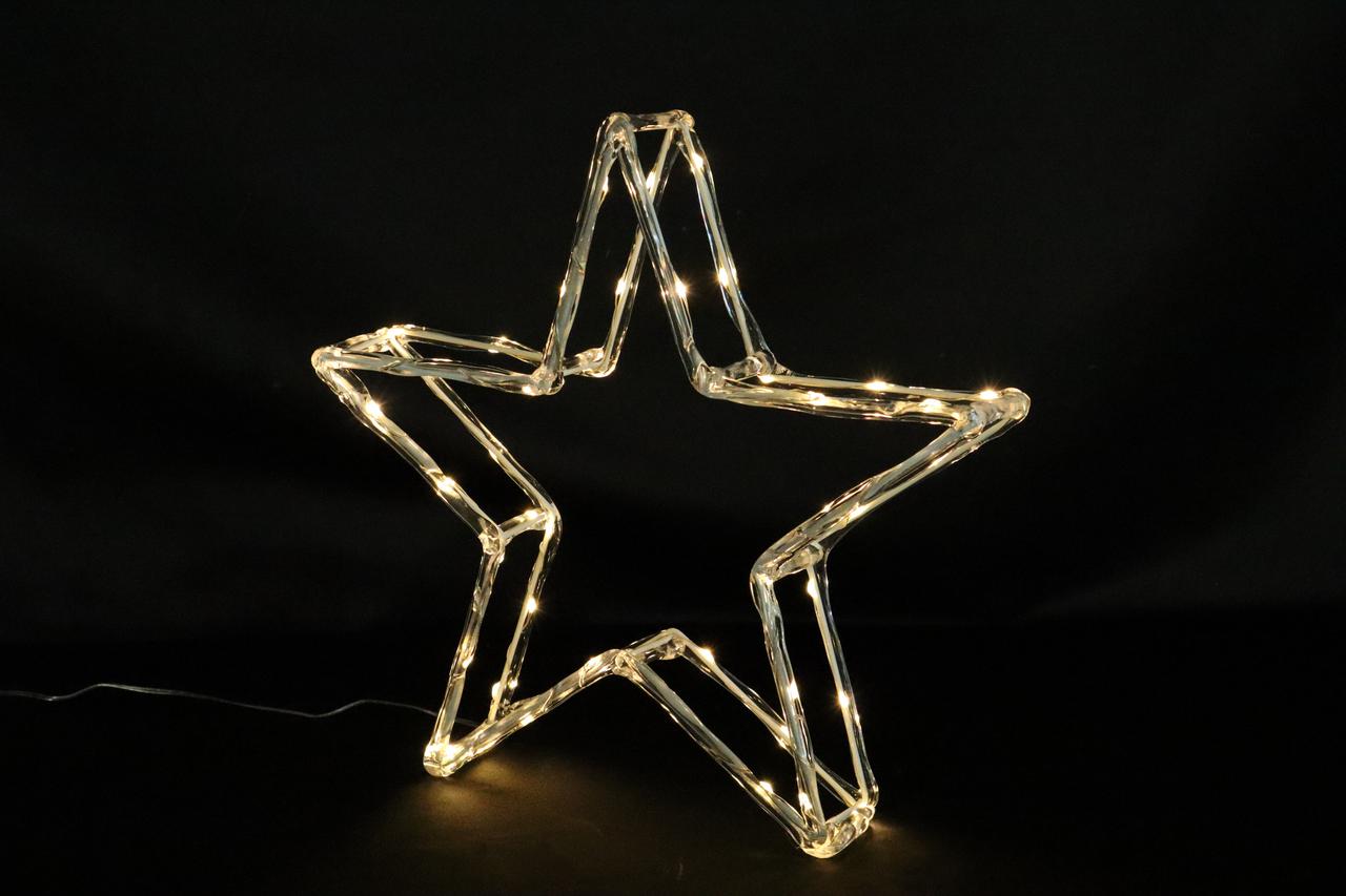 Tarrington House Hvězda akrylová 80 L 30 cm 1 ks