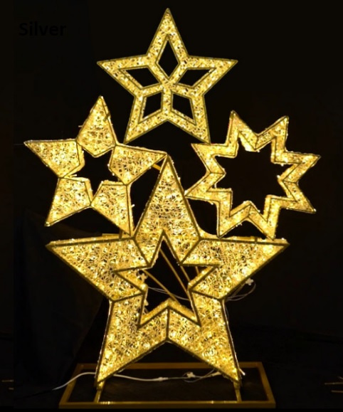 METRO PROFESSIONAL Světelné hvězdy 1275 L 180 cm 1 ks