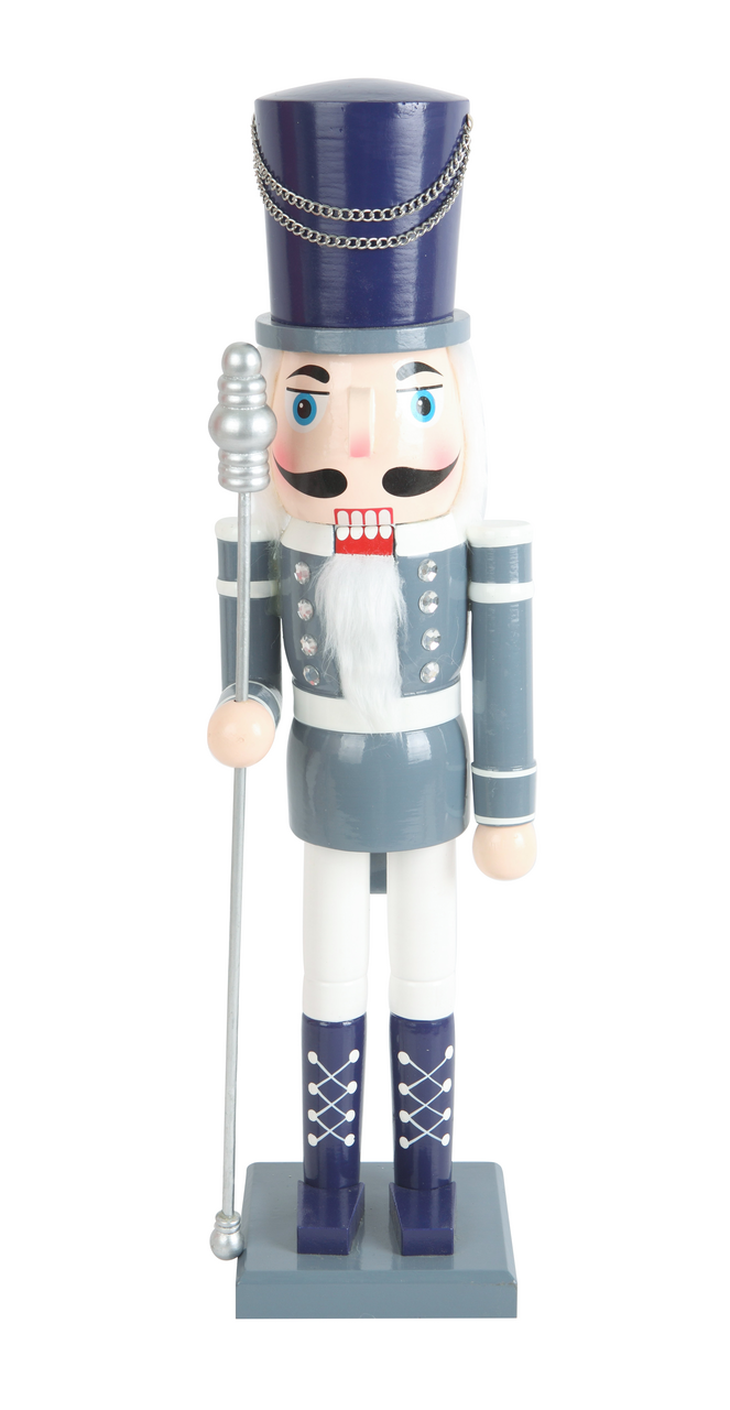 Tarrington House Louskáček dřevěný 50 cm šedý 1 ks