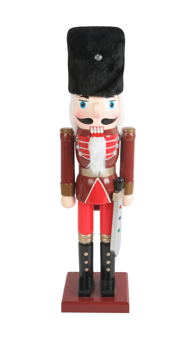 Tarrington House Louskáček dřevěný 50 cm vínový 1 ks