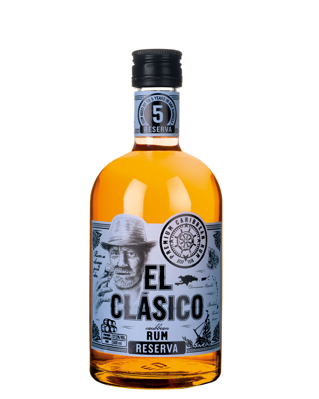 EL CLASICO Reserva rum 37,5 % 500 ml
