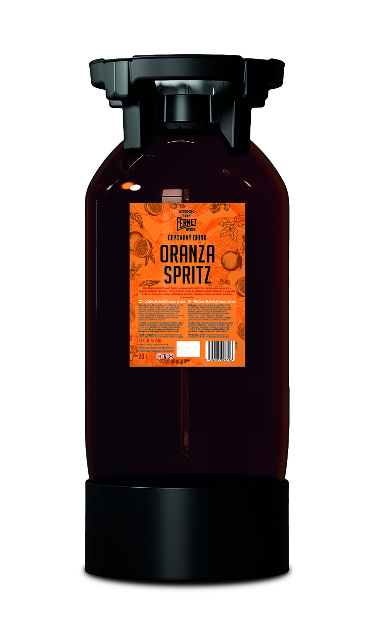 FERNET Oranza Spritz 6 % 20 l KEG