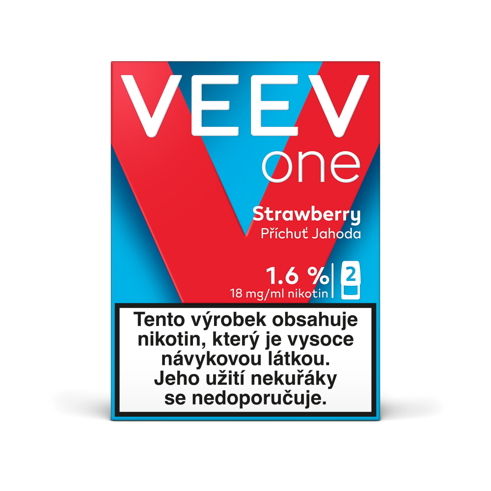 VEEV ONE Strawberry 1,6 % kolek R bal. 1 ks