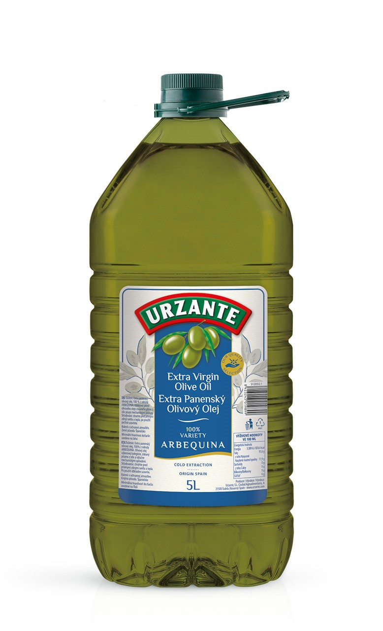 URZANTE Arbequina Olivový olej Extra panenský 5 l