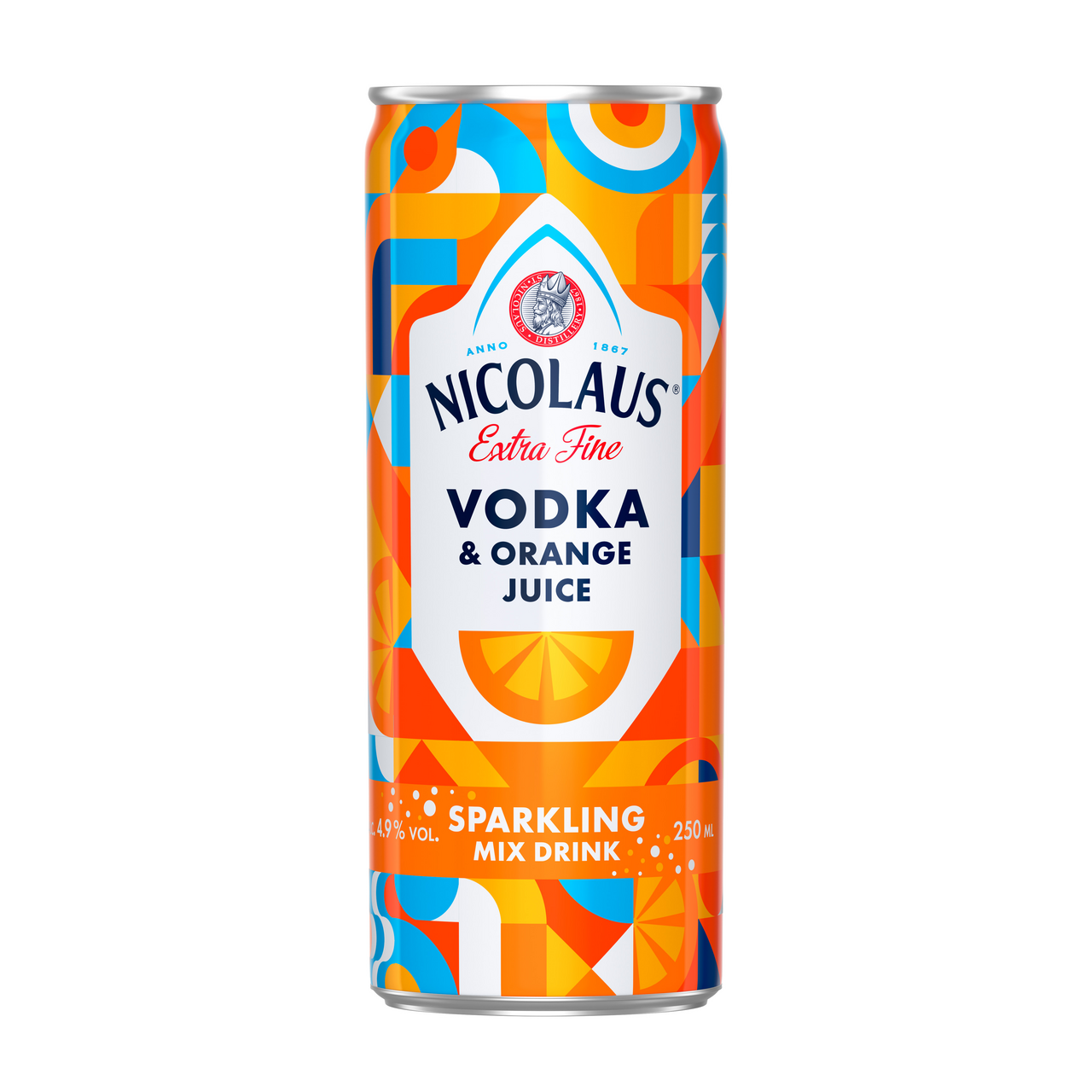 NICOLAUS Vodka & Orange 4,9 % 24 x 250 ml
