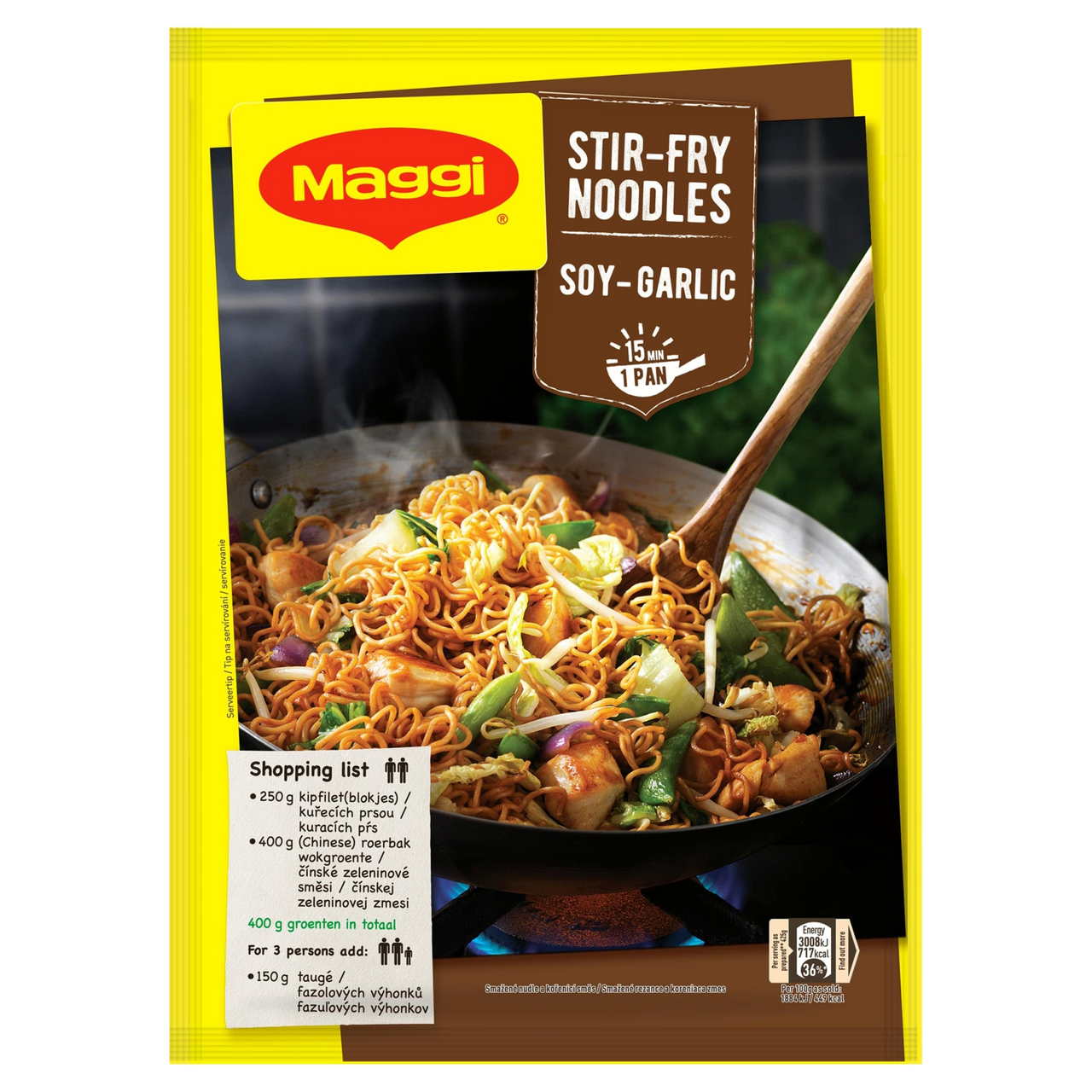 Maggi Nudle sója česnek 185 g