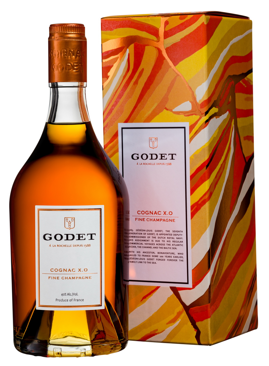 GODET X.O. Cognac 40 % 700 ml