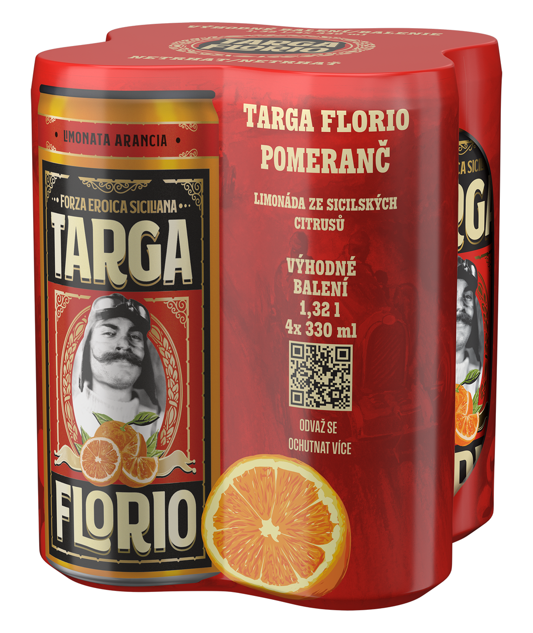 TARGA Pomeranč 330 ml plech