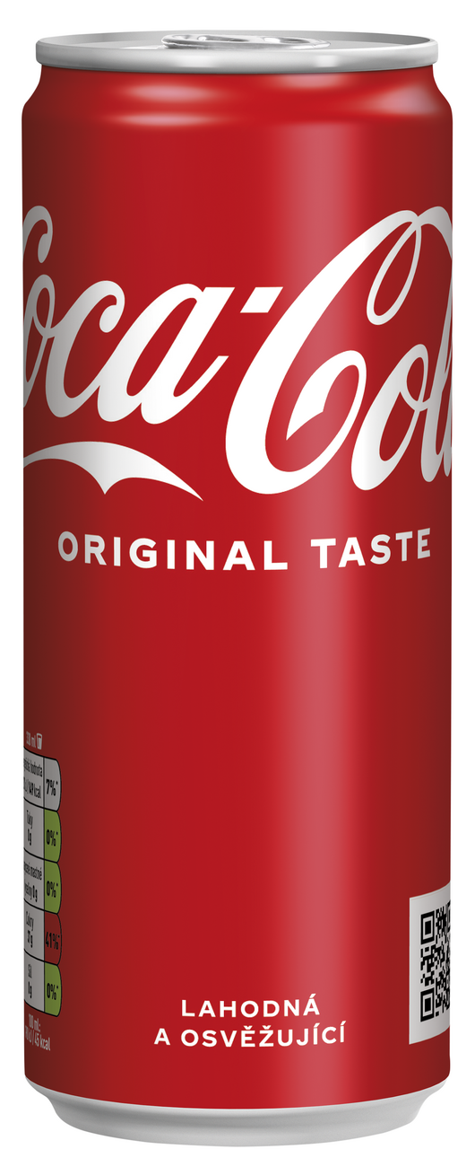 Coca-Cola 330 ml plech