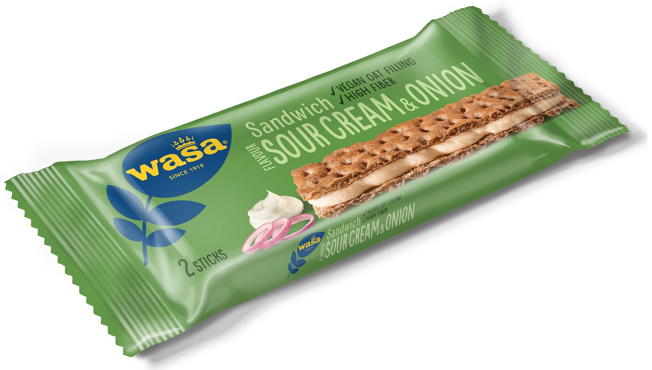 wasa Sandwich smetana cibulka 24 x 33 g