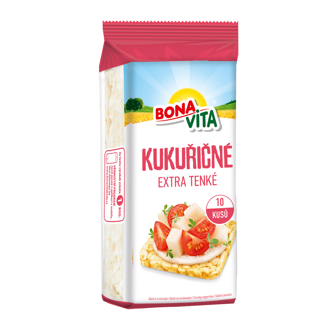 BONAVITA Chlebíčky kukuřičné 80 g